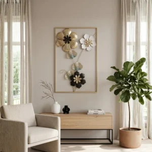 Metal Flower Frame