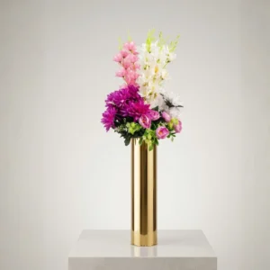 Golden Floor Vase