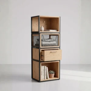 Wooden Metal Cabinet