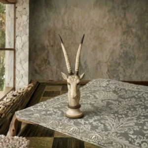 Gazelle Head Statue