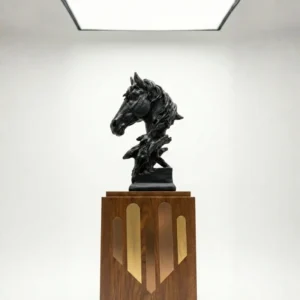 Black Horse Statue