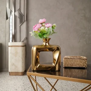 Modern Gold Vase