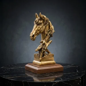 Golden Horse Statue