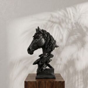 Black Horse Statue