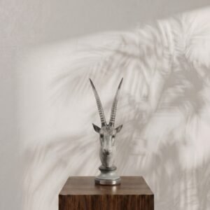 Gazelle Head Statue