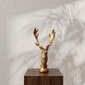 Markhor Head Statue