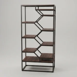 Multi-Tier Wooden & Frame Rack
